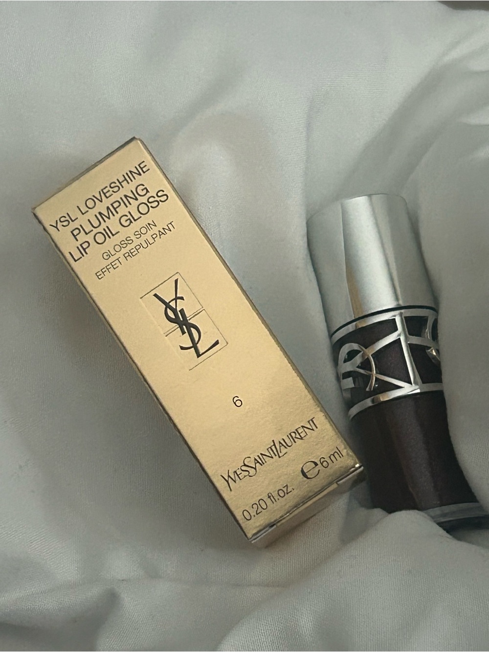 Yves Saint Laurent Loveshine Plumping Lip Oil Gloss - espresso stardust 06